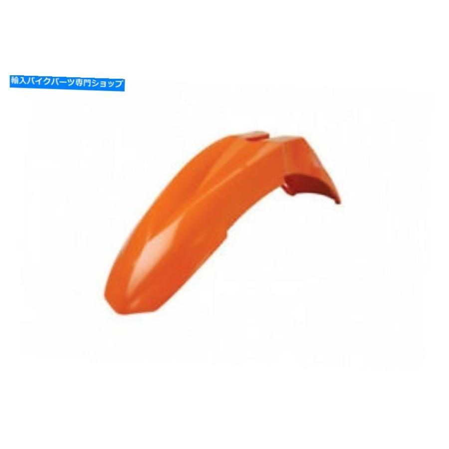 Front Fender Polisportフロントフェンダーフリーフロー - UFXオレンジKTM POLISPORT FRONT FENDER FREE FLOW - UFX ORANGE KTM