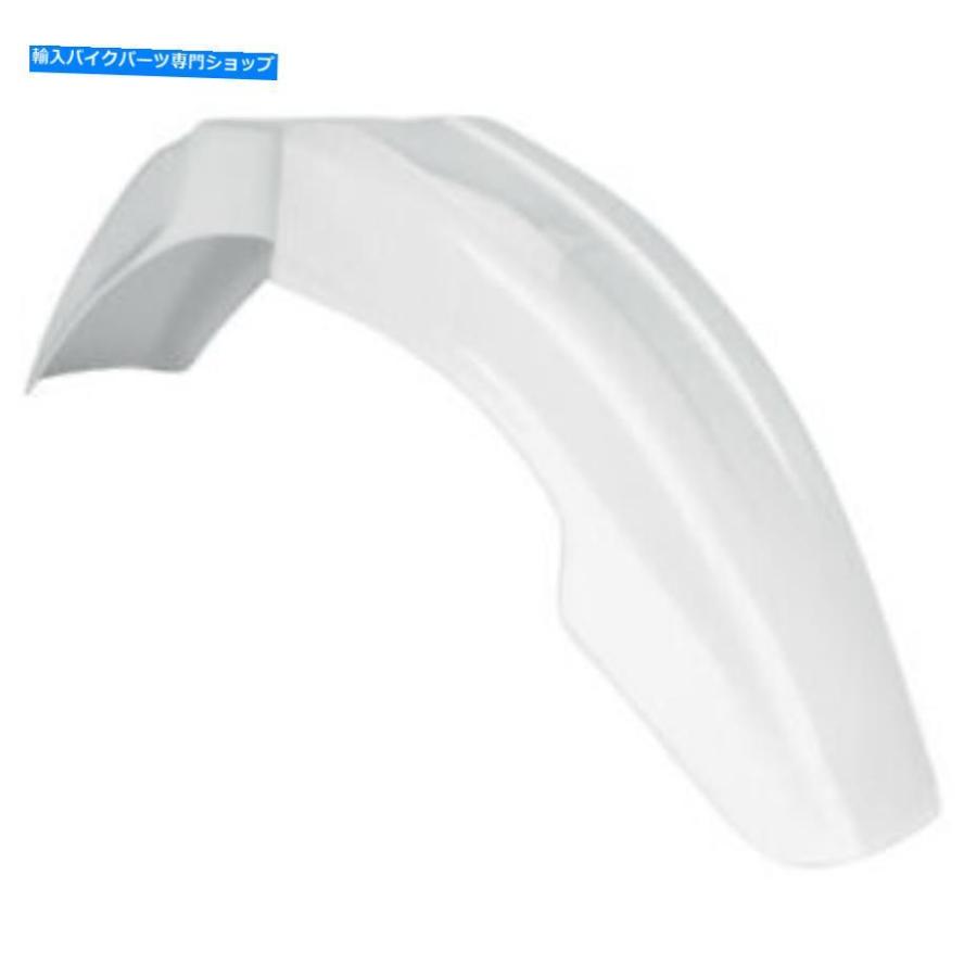 Front Fender UFO交換用プラスチックフロントフェンダーホワイト（YA02852-046） UFO Replacement Plastic Front Fender White (YA02852-046)