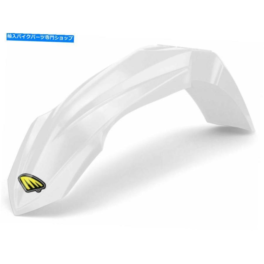 Front Fender Cycraの性能O.e.e.e.e.ヤマハYZ250 2015-2021ホワイトのフロントフェンダー Cycra Performance O.E.M. Front Fender For Yamaha YZ250 2