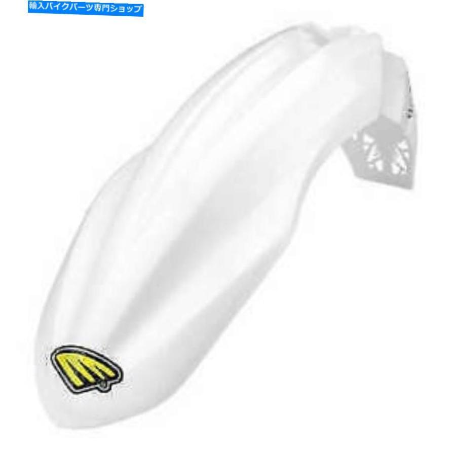 Front Fender Cycraオートバイサイクロライトベントフロントフェンダー1CYC-1471-42ホワイト Cycra Motorcycle Cycralite Vented Front Fender 1CYC-1