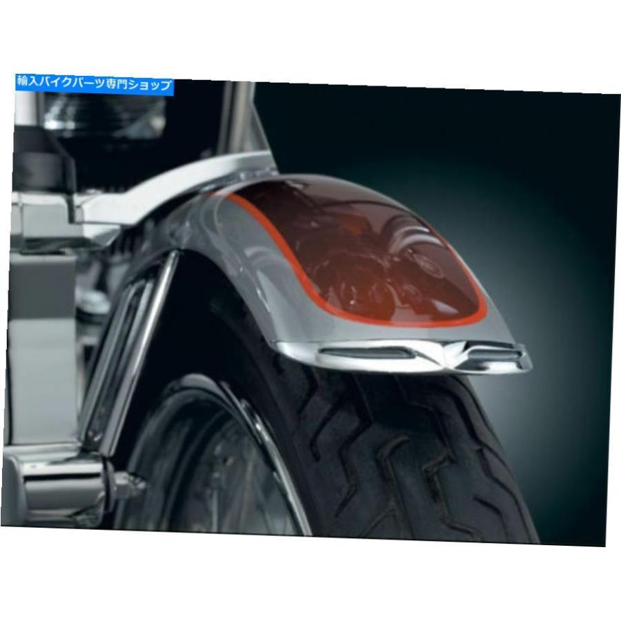 Front Fender クライャキンフロントフェンダーチップ Kuryakyn Front Fender Tip