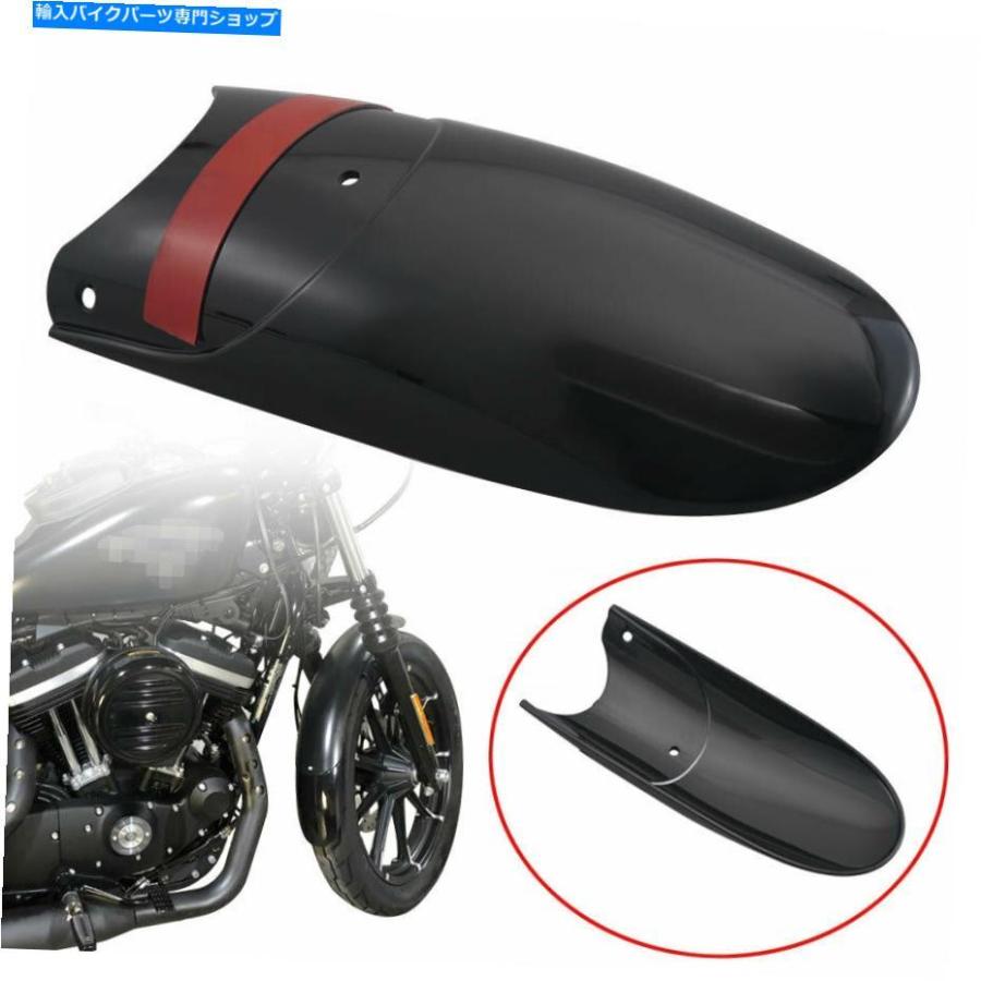 Front Fender フロントフェンダーMudguard Extender Extense Kit for Harley Sportster XL883 XL1200 Front Fender Mudguard Extender Extension Kit