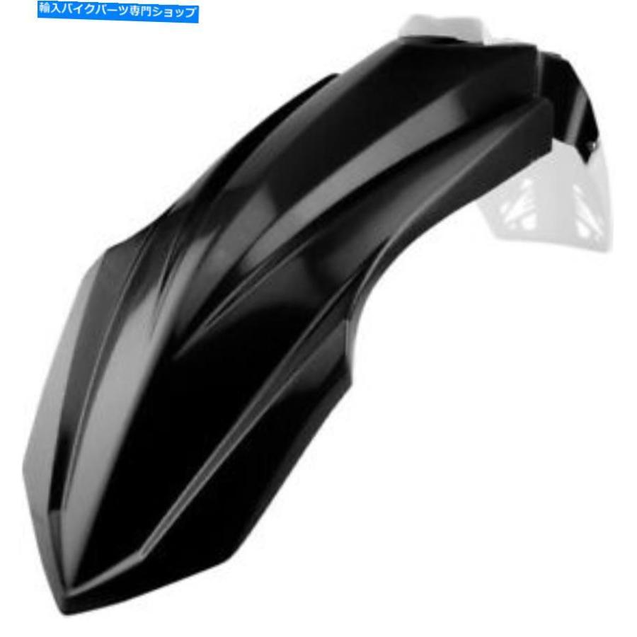 Front Fender 新しいCycra Supermotoフロントフェンダー1CYC-1462-12ブラック NEW CYCRA Supermoto Front Fender 1CYC-1462-12 Black