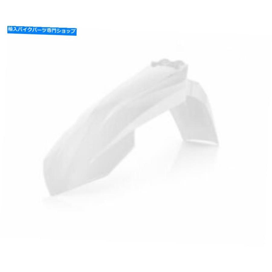 Front Fender Acerbisフロントフェンダーホワイト2685940002 Acerbis Front Fender White 2685940002