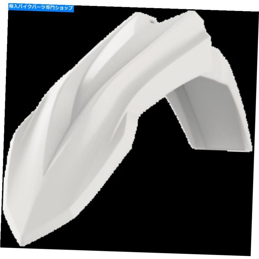 Front Fender Polisportフロントフェンダーホワイト8585200001 Polisport Front Fender White 8585200001