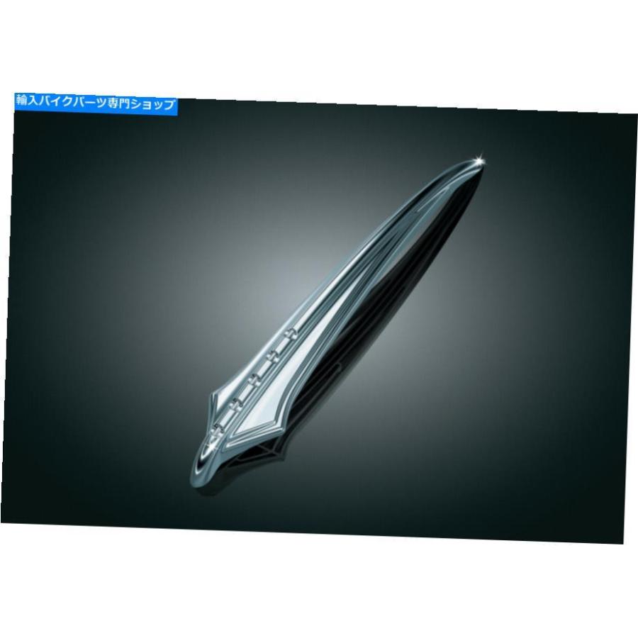 Front Fender クライャキンフロントフェンダースピアクローム7332 Kuryakyn Front Fender Spear Chrome 7332_2