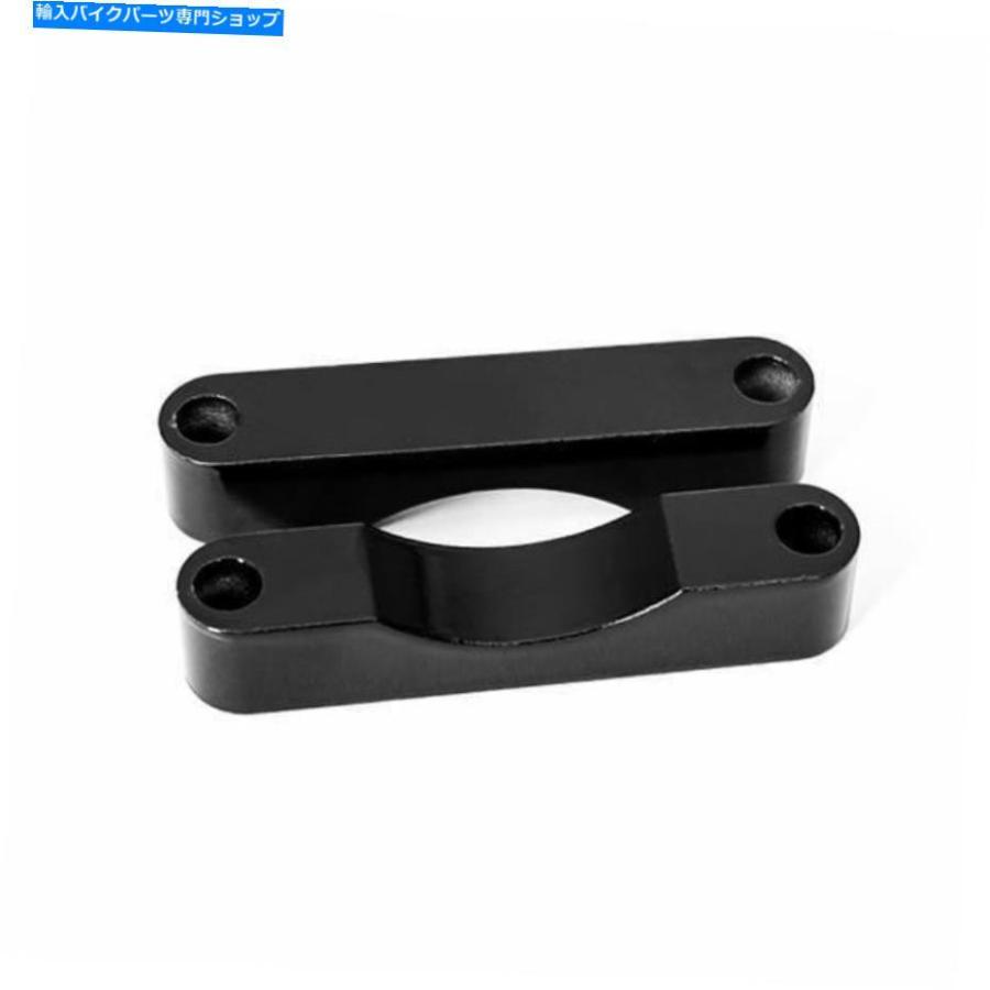 Front Fender ツーリング96-13のためのハーレー - ダビッドソン黒のフロントフェンダースペーサー Harley-Davidson Black Front Fender Spacers for T