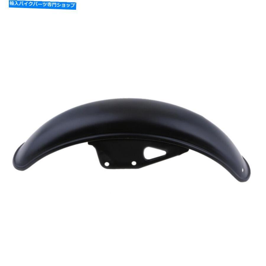 Front Fender スズキGN125用ブラックオートバイフロントフェンダーマッドガードホイールカバー Black Motorcycle Front Fender Mud Guard Wheel Cover