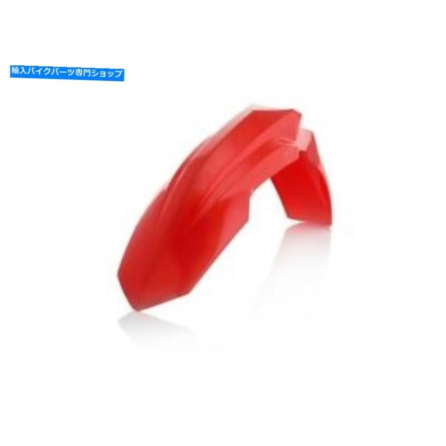 Front Fender ホンダCRF 450 R RX 2017 8553200001のためのPolisportフロントフェンダーレッド Polisport Front Fender Red For Honda CRF 450 R RX 2