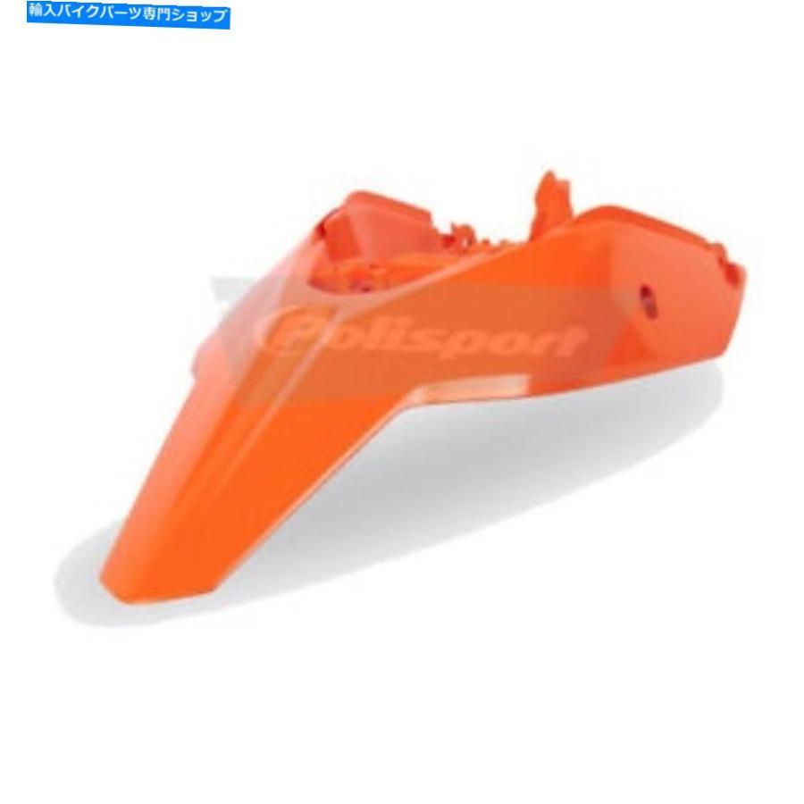 Rear Fender Polisport後押しどろ除けW /陣営ダイアログボックスOrange for KTM 8571600001 Polisport Rear Fender w/ Side Panels Orange For KTM 8571600001 リアフェンダー-車、バイク、自転車