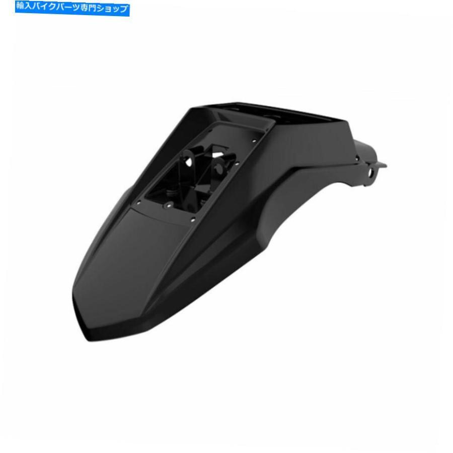Rear Fender Polisportリアフェンダーブラック Polisport Rear Fender Black 外装パーツ-リアフェンダー