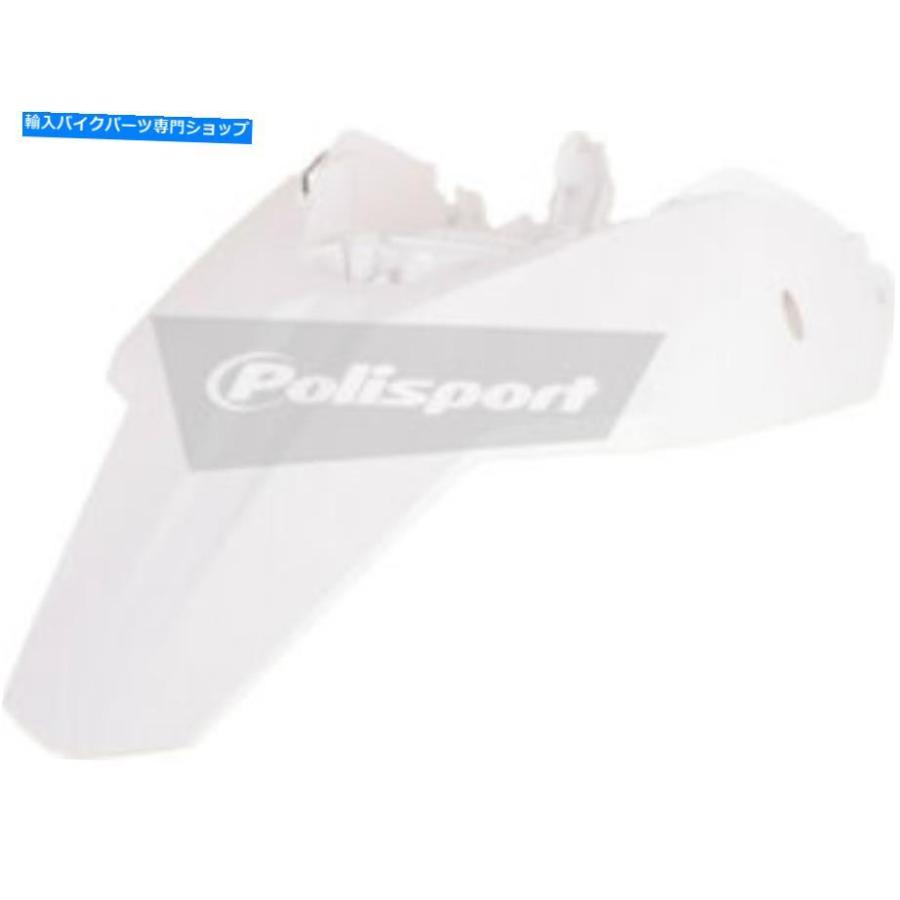 Rear Fender Polisportリアフェンダーホワイト8571600019 Polisport Rear Fender White 8571600019 リアフェンダー-車、バイク、自転車
