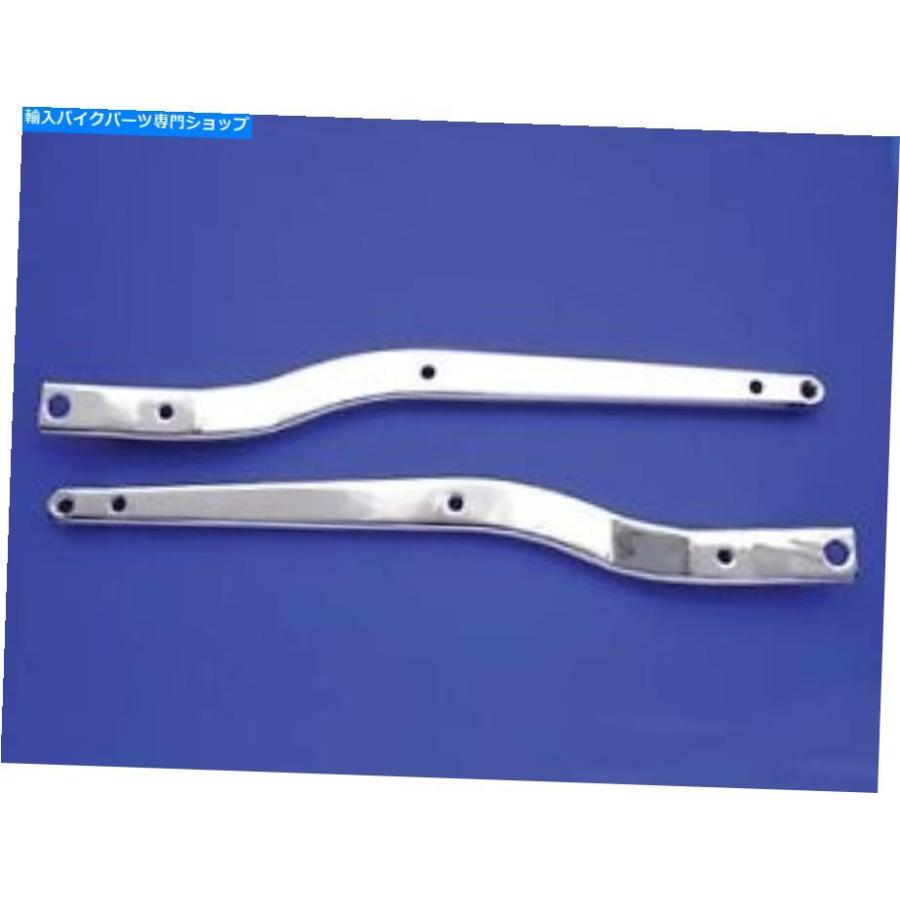 Rear Fender V-Twin 50-1080 - リアフェンダークロームストラットセット V-Twin 50-1080 - Rear Fender Chrome Strut Set 車、バイク、自転車-外装パーツ-リアフェンダー