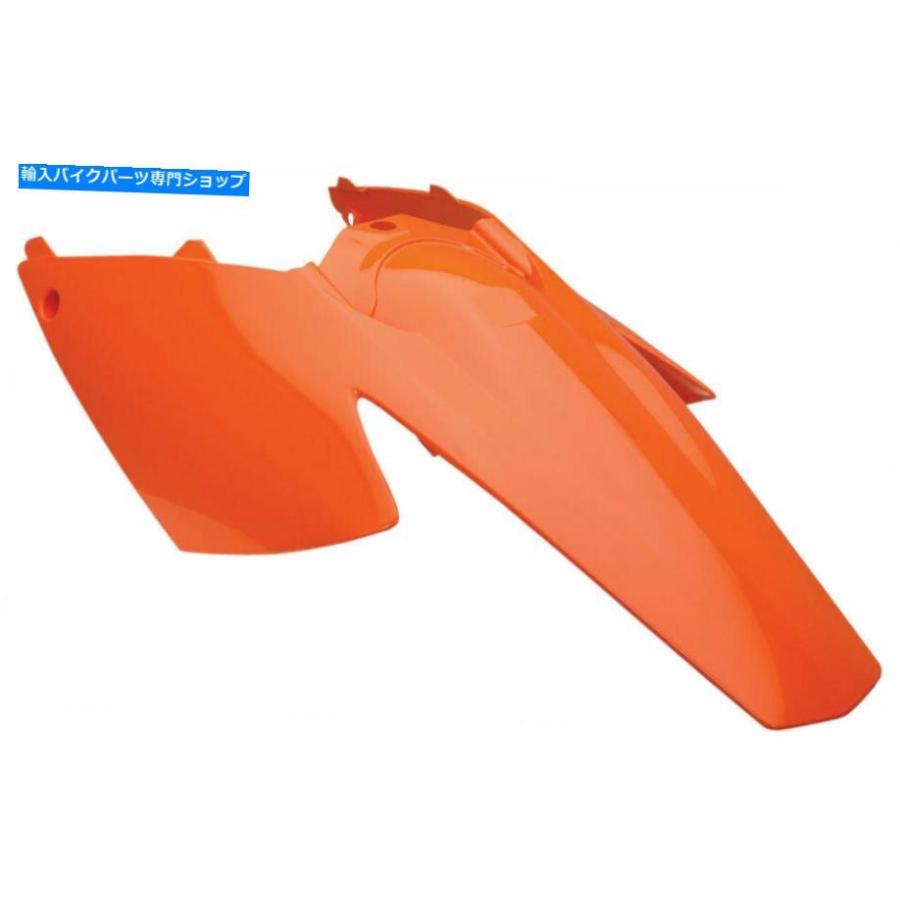 Rear Fender アービスリアフェンダー/サイドカウリング（オレンジ色）2040550237 ACERBIS Rear Fender/Side Cowling (Orange) 2040550237 リアフェンダー-外装パーツ