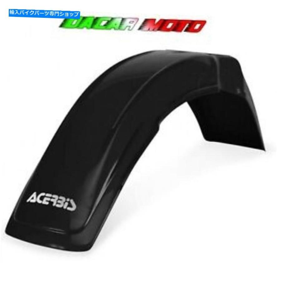 Rear Fender フロントフェンダーユニバーサリーモトクロスアセルビスノーストオートバイ古くさいうしろ側 '黒 Front Fender Universale Moto Cross Acerbis No 外装パーツ-バイク-リアフェンダー