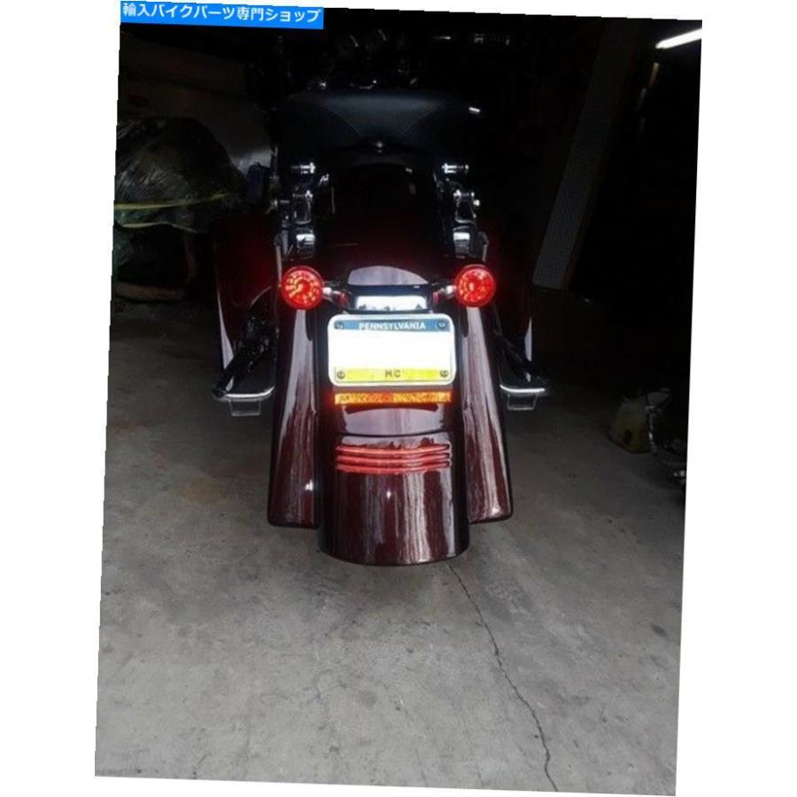 Rear Fender ハーレーダビッドソンツーリングバッガーサドルバッグリアフェンダー7 \"取りひろげる09 -13 HARLEY DAVIDSON Touring Bagger SADDLEBAGS rear FEN" 車、バイク、自転車-外装パーツ-リアフェンダー