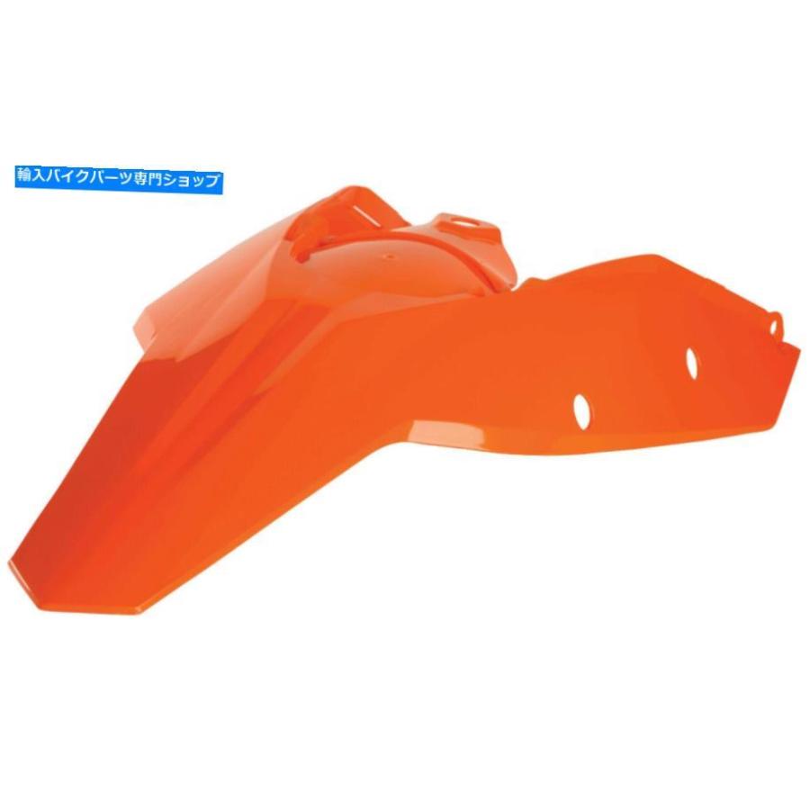 Rear Fender 陣営ダイアログボックスを持つAcerbis後押しどろ除け＃2113830237 KTM Acerbis Rear Fender with Side Panels #2113830237 KTM 外装パーツ-リアフェンダー