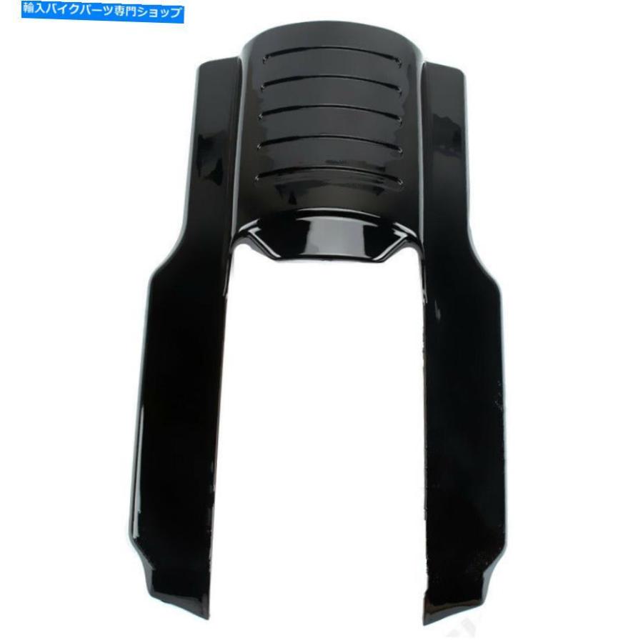 Rear Fender オートバイブラック9 ''リアフェンダー延長延伸ムージュダードハーレーFLHT Motorcycle Black 9'' Rear Fender Extension Stretched Mudgの画像