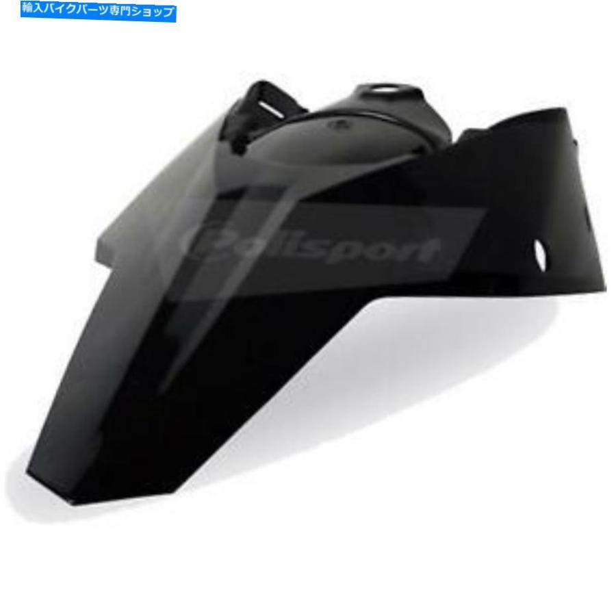 Rear Fender Polisport後押しどろ除け＆サイドパネルブラックブラック8567900007 POLISPORT REAR FENDER \u0026 SIDE PANELS BLACK BLACK 8567900007 外装パーツ-車、バイク、自転車-バイク