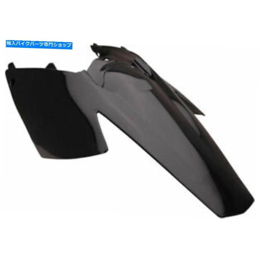 Rear Fender Acerbis後押しどろ除け/サイドカウリングW / OEM Taillight（黒いこと）2071120001の溜め桶 ACERBIS Rear Fender/Side Cowling w/ Tab for バイク-リアフェンダー