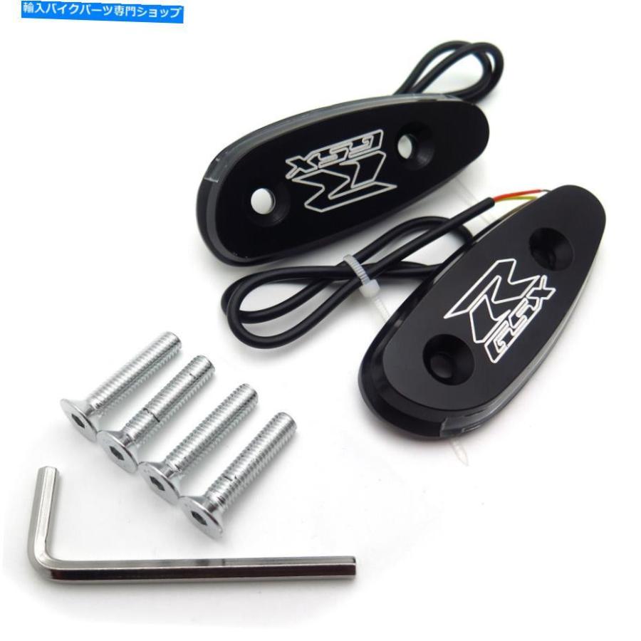 Mirror Suzuki GSXR 600 750 01-04用LEDシグナルミラーブロックOFF