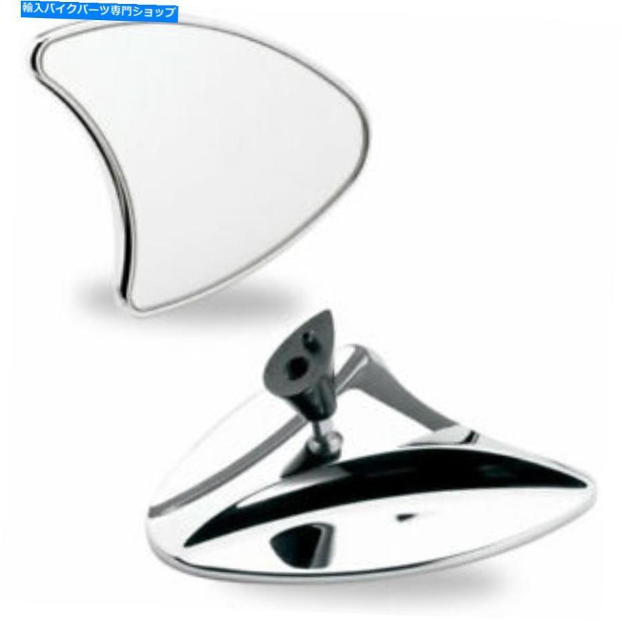 Mirror パフォーマンスマシンPM Chromeフェアリングミラー対ハーリーツーリングFL 14-20 Performance Machine PM Chrome Fairing Mirrors Pair for Ha