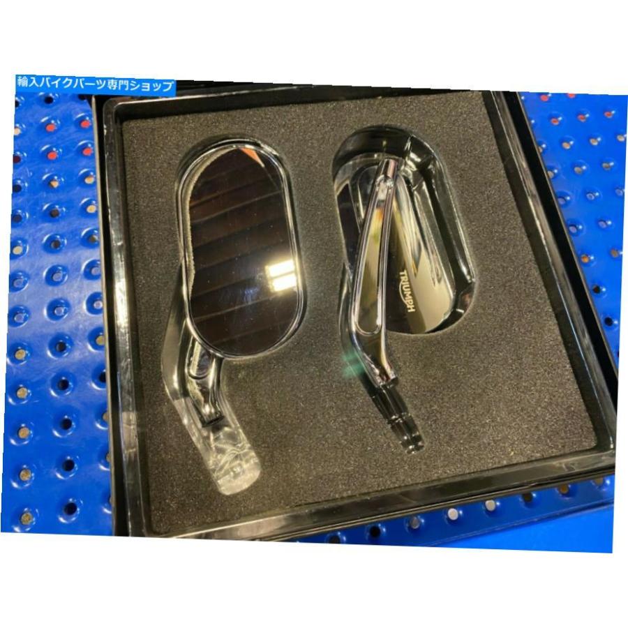 Mirror 勝火の楕円面形の鏡鑑Cr TRIUMPH OVAL MIRRORS CHROME