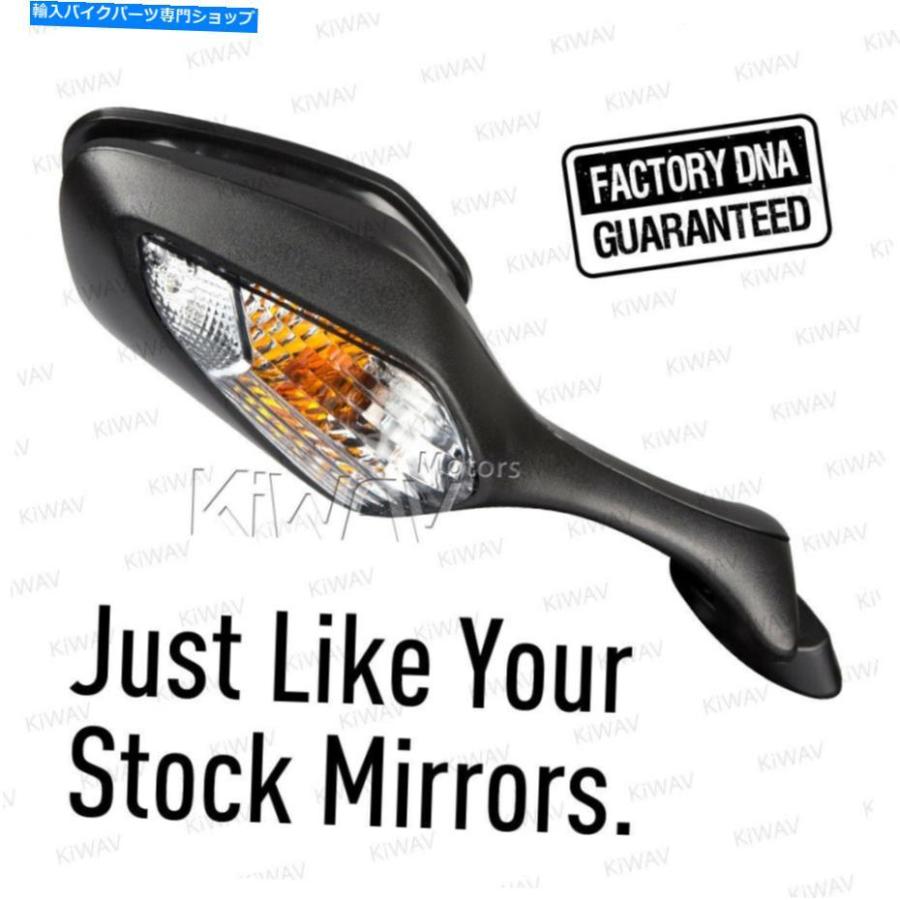 Mirror VAWIK OEMの交換LEDミラーブラックフィットホンダCBR1000RS '14