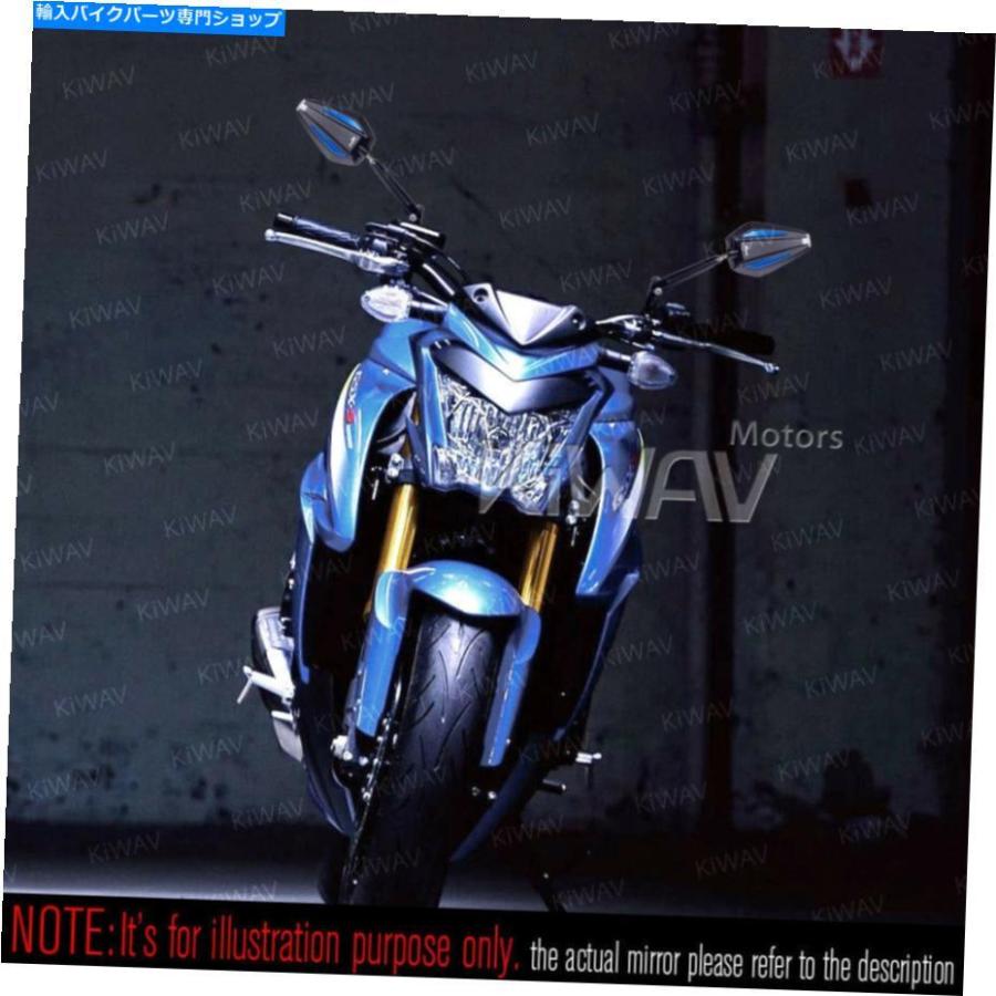 Mirror ミラーアキレス3Dブラック+ブルーブロックは裸の道路ストリート