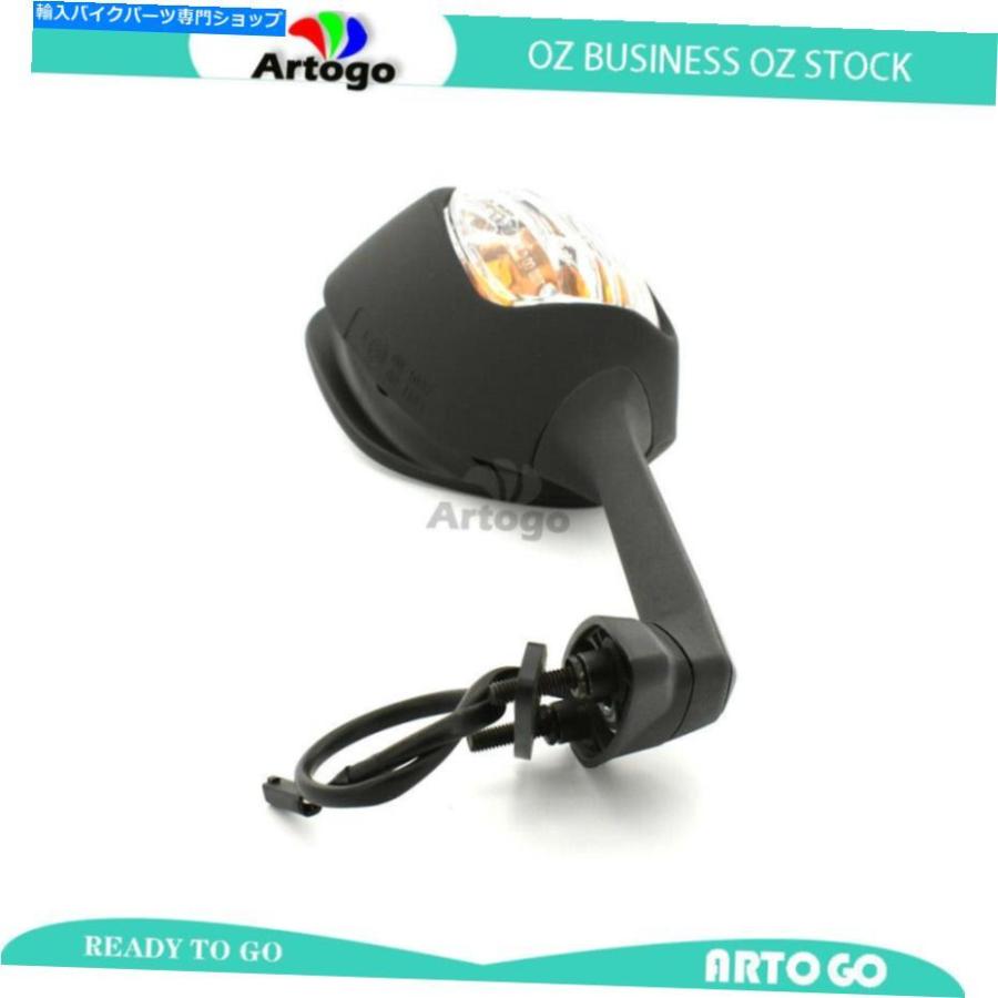 Mirror シグナルライトフィットスズキGSX R1000ZL3 2013の右側の背面図ミラー Right Hand Rear View Mirror With Signal Light