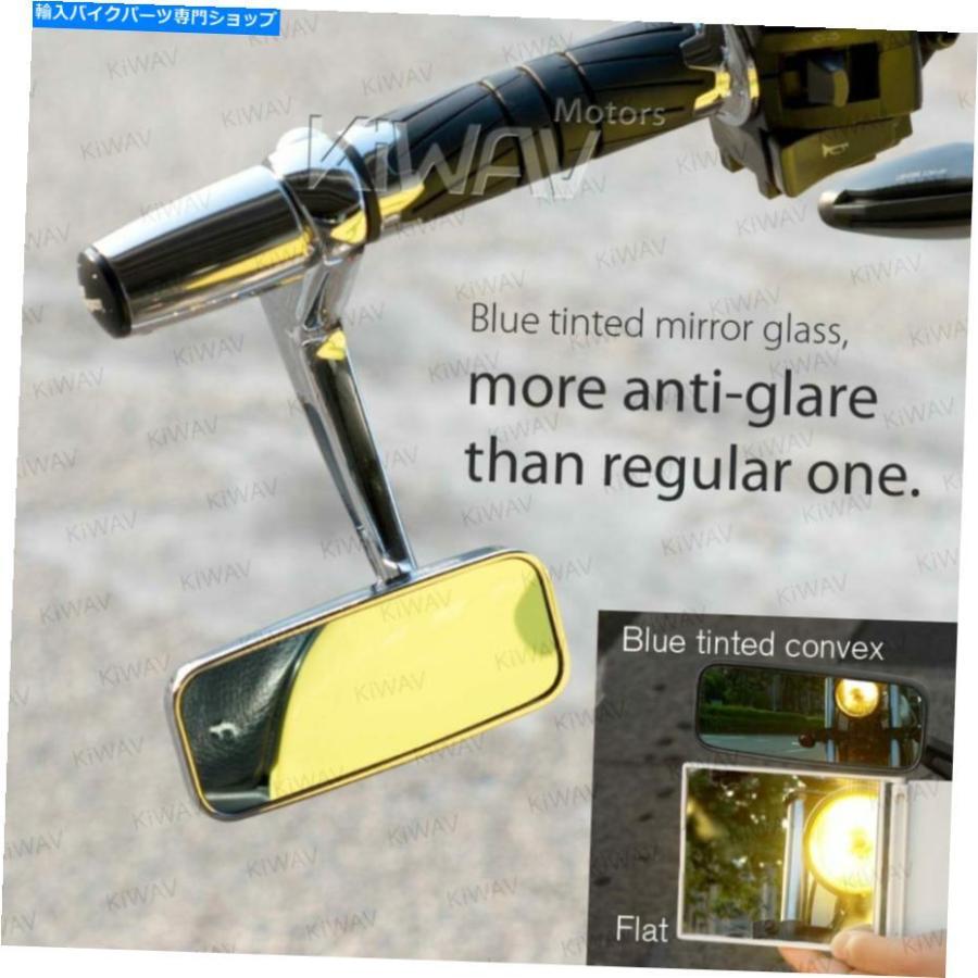 Mirror バーエンドミラークラシックな矩形のクロムヘビーバーエンドM6はヤマハFZS600相応う Bar end mirror Classic rectangular chrome heavy ba