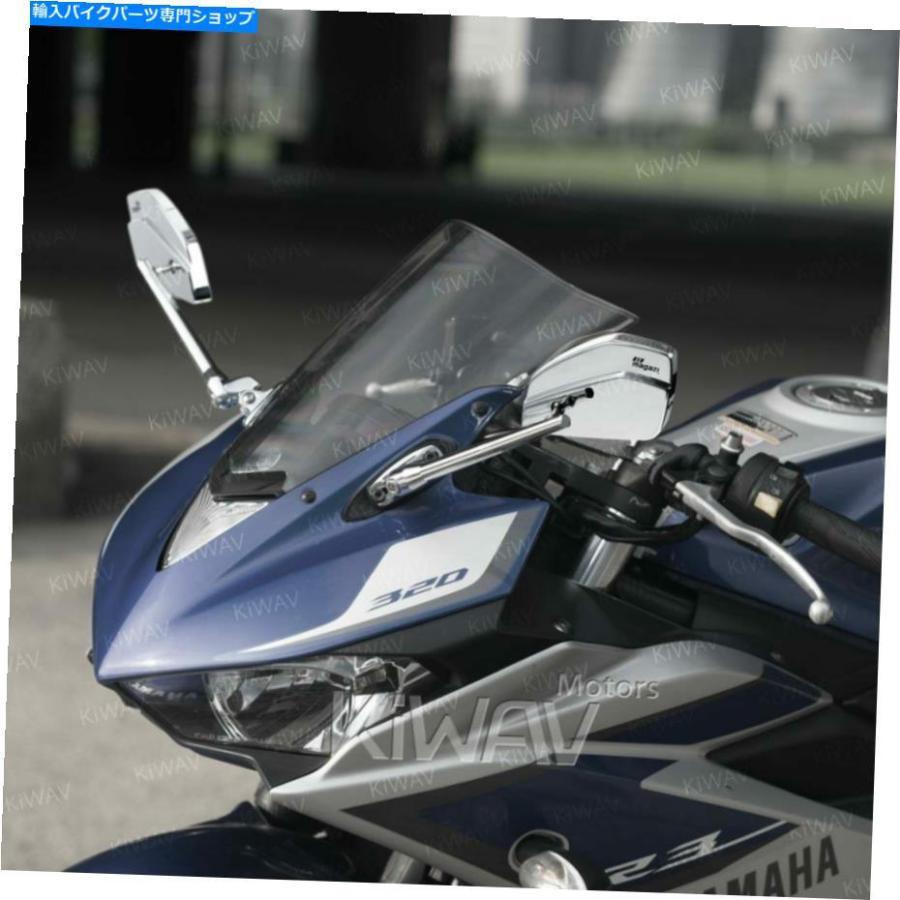 Mirror Chrome CleaveriiミラークロムベースアルミノフェアリングマウントはBMW S 1000 RRに相応う Chrome CleaverII mirrors chrome base aluminum バイク-フレーム
