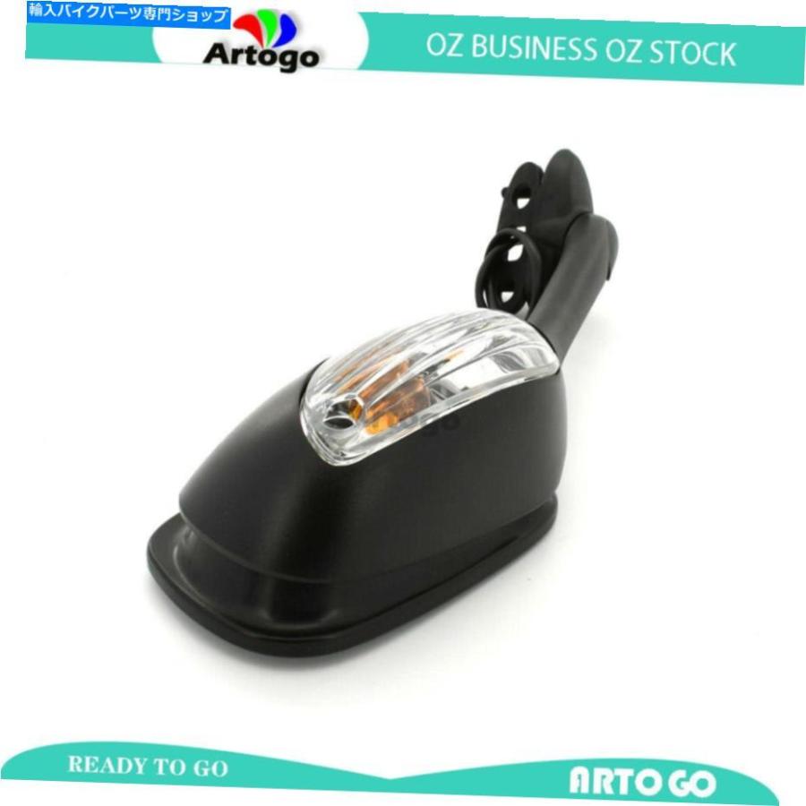 Mirror シグナルライトフィット感鈴木GSX R600 2006-2009 2010 Left Hand Rear View Mirror With Signal Light Fit Suzuki GSX R600 2006-2009 2010