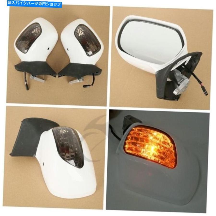 Mirror LEDライト左右リアビューミラーシグナルフィットHonda GL1800 F6B 1317 LED Light Left