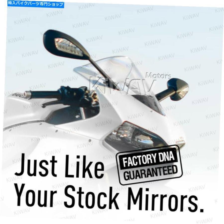 Mirror ミラーブラックOEの交換フィットDUCATI 1199 PAIIGALE ABS '13 xペア mirrors black OE replacement fits Ducati 1199 Panigale ABS '13 x PAI