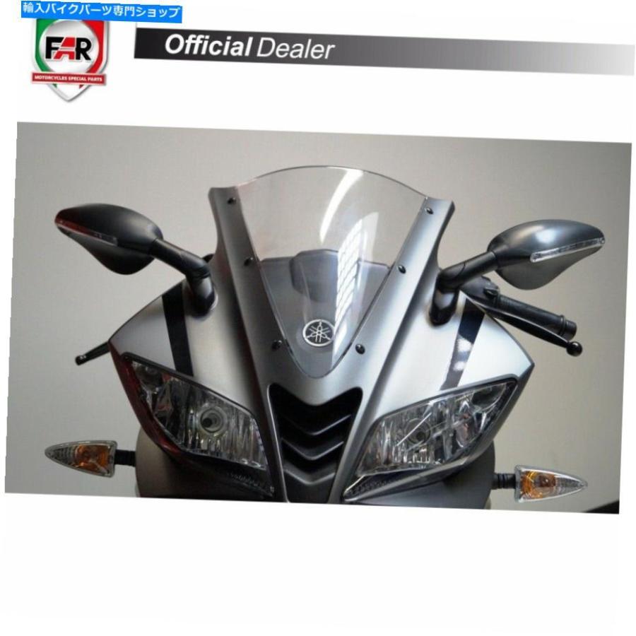 Mirror ミラーのオートバイFar 7037＆7038承認された黒いフェアリング