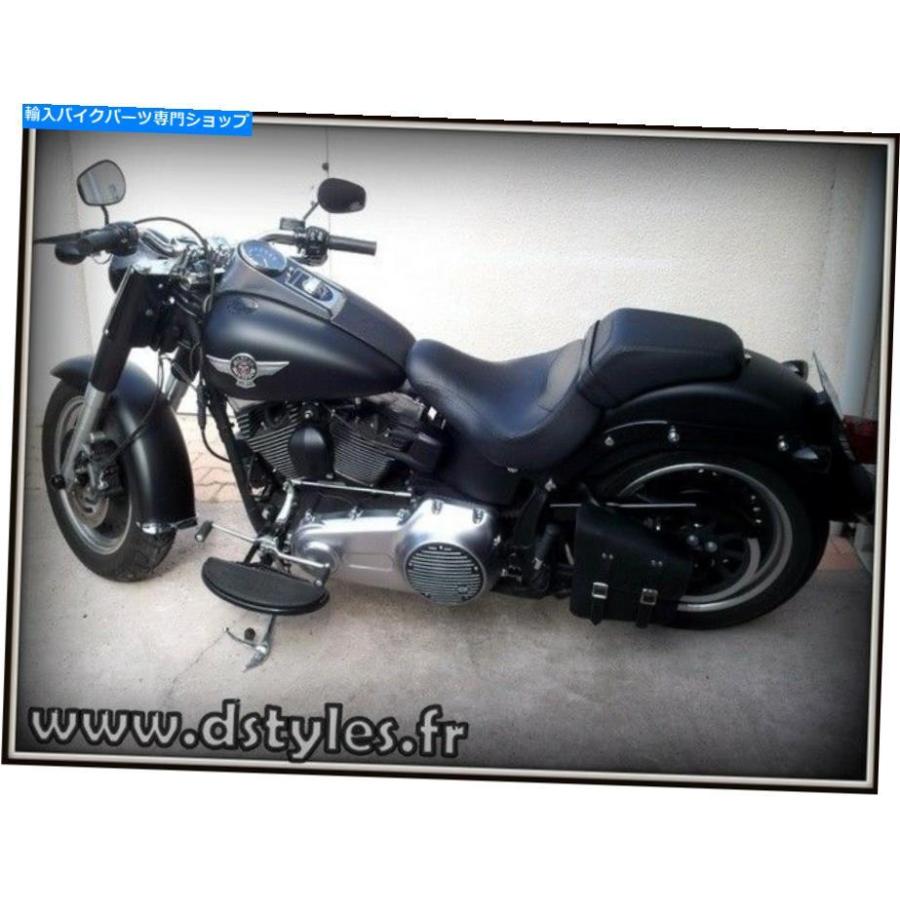 サイドバッグ サイドバック ハーレーソフト用ファットボーイブレイクアウト用