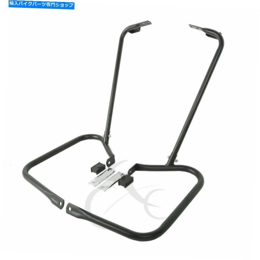 サイドバック サドルバッグブラケットガードバーフィットハーレー