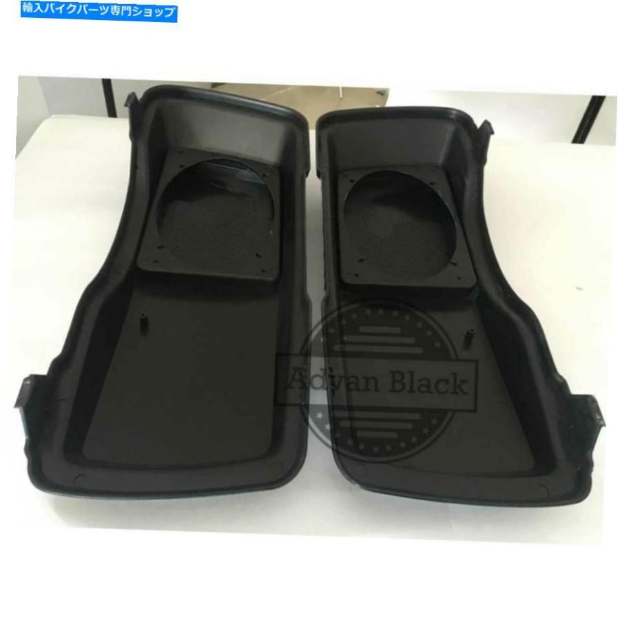サイドバック ビッグブルーパールサドルバッグスピーカー蓋カバーFltrx 93-13 Big Blue Pearl Saddlebags speaker lids Cover for Harley FLHR FLHXSの画像