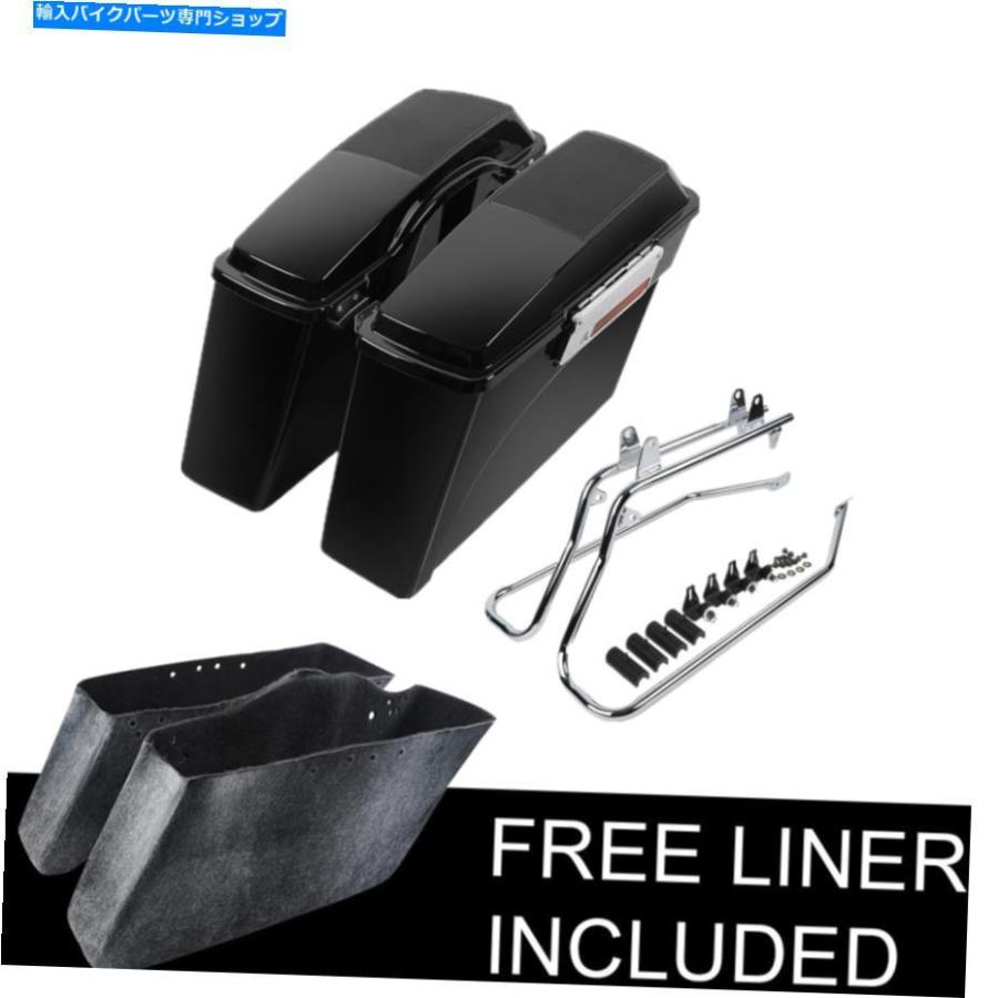 サイドバック サドルバッグ6x9 \"ハーレイ遺産ソフトFLSTC 84-17のためのスピーカーふた+ブラケットフィット Saddlebag 6X9\" Speaker Lid+ Bracket Fit