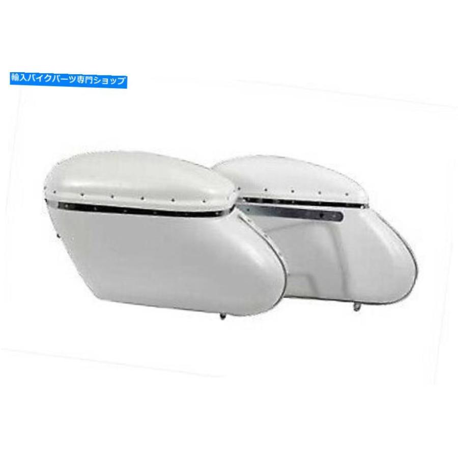 サイドバック レプリカバブルサドルバッグセットホワイトフィット