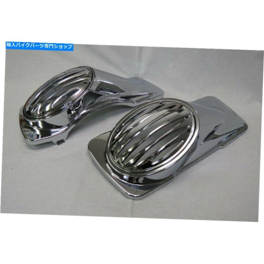 サイドバック ハーレーダビッドソンサドルバッグの取り替えっこ金棒引き6x9リッス1993-2013 HARLEY DAVIDSON SADDLE BAG REPLACEMENT SPEAKER 6X9 LIDS 1993 バイク-フレーム