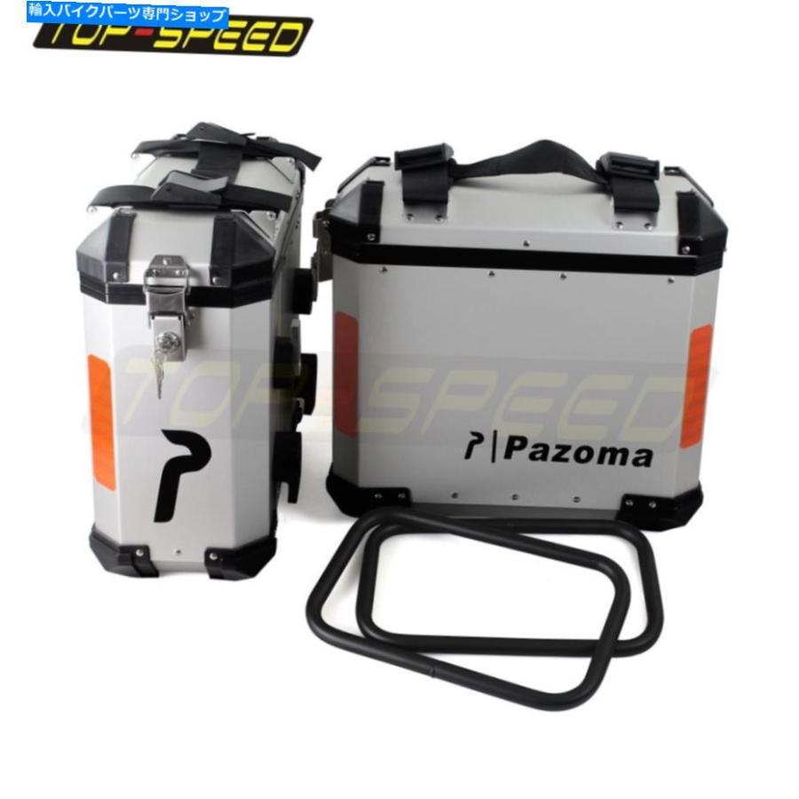 サイドバック Siderack Hepco-Becker用サイドケース荷物サドルバッグプレートバッグボックス Side Cases Luggage Saddlebag Plate Bag Boxes For Side_1