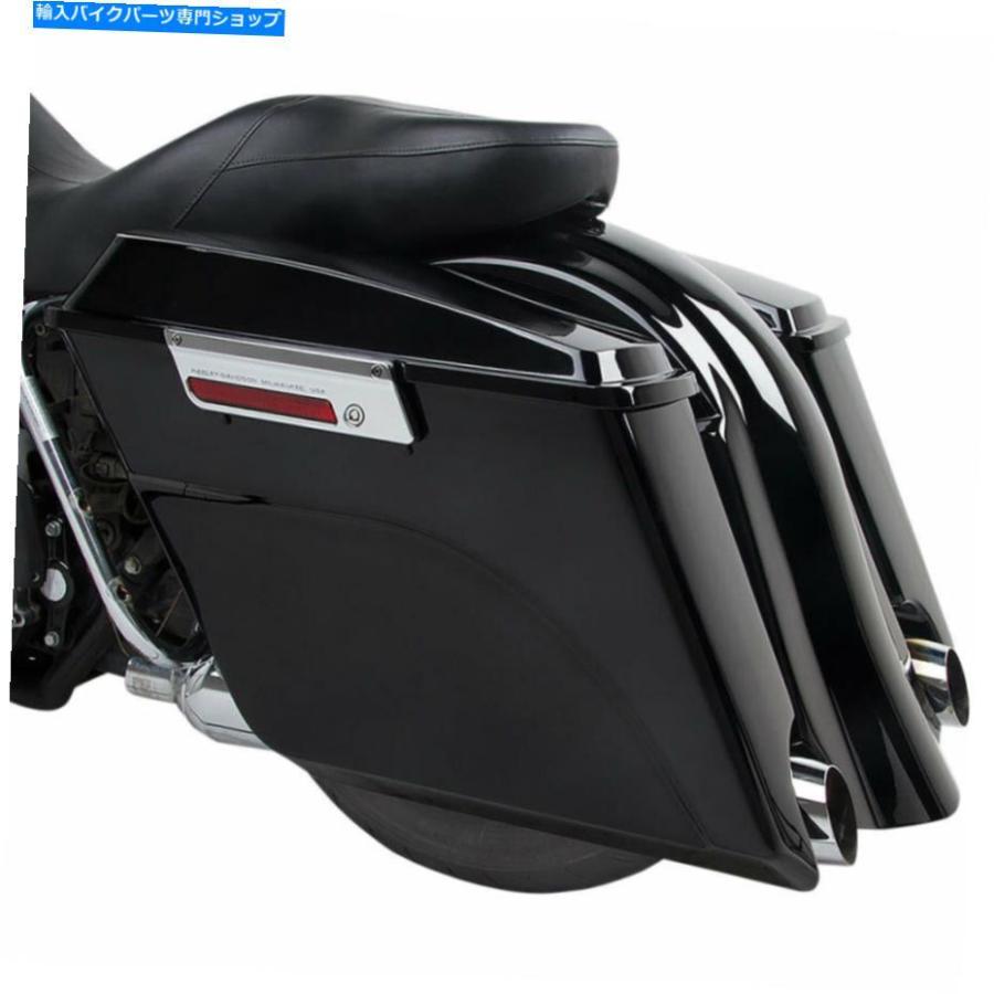 サイドバック Arlen Ness 5 \"ストレッチアングルサドルバッグ - 左側 - 1993-2013ハーレーツーリング Arlen Ness 5\" Stretched Angled Saddlebag - Leの画像