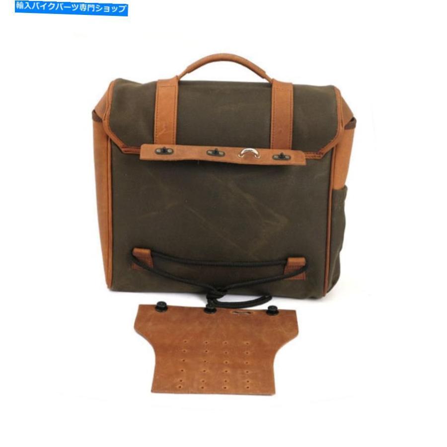 サイドバック Waxcotton Khaki for Harley DavidsonのLongride Saddlebag Classic Longride Saddlebag Classic From Waxcotton Khaki for Harley Daviの画像