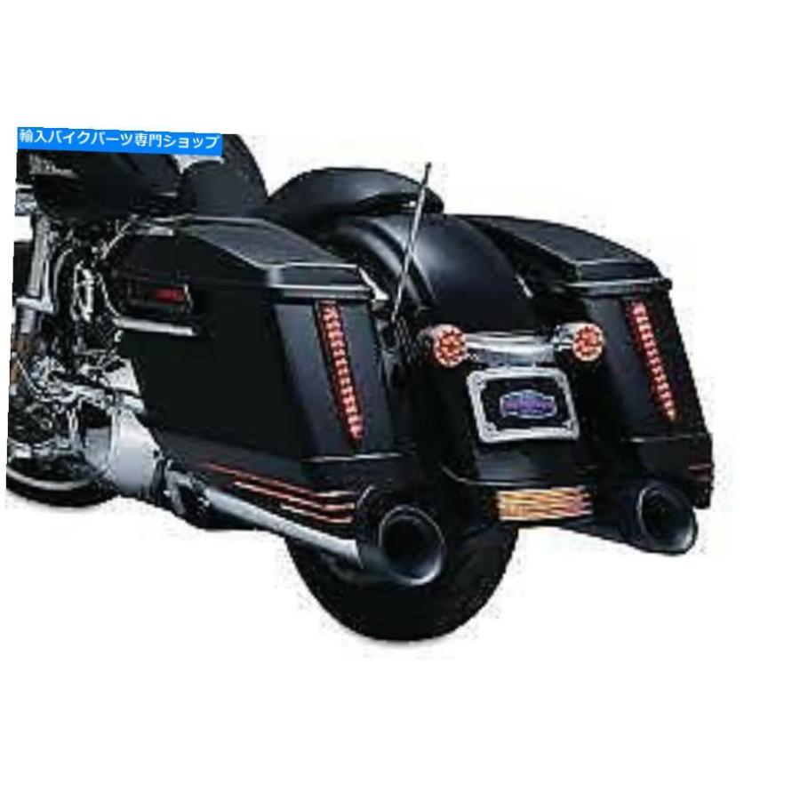 サイドバック クライャキンL.E.サドルバッグ拡張 Kuryakyn L.E.D. Saddlebag Extensionsの画像