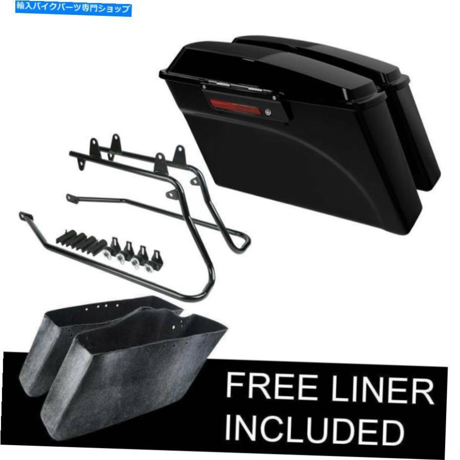 サイドバック Black SaddleBag 6x9 ''スピーカーのふた/ブラケットフィットハーレーソフト1986-2013 Black Saddlebag 6x9'' Speaker Lid w/ Bracket F