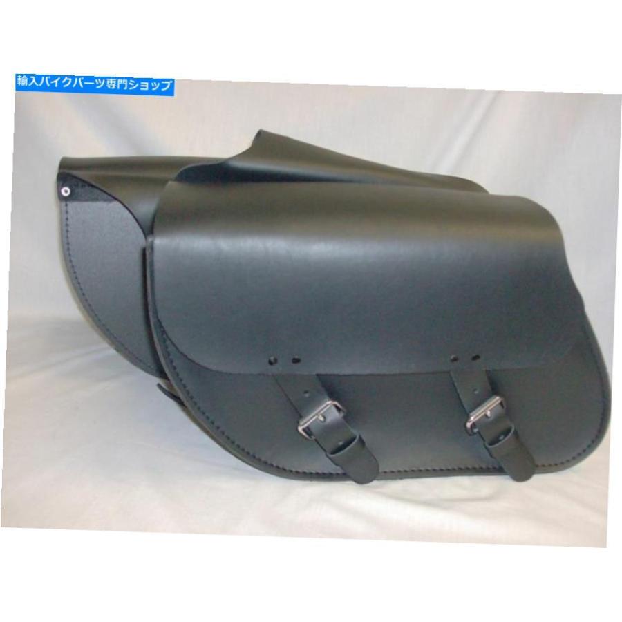 サイドバック 2010-2019ホンダブラック総合レザーサドルバッグ08L56-MFE-100A 2010-2019 HONDA BLACK SYNTHETIC LEATHER SADDLEBAGS 08L56-MFE-100Aの画像