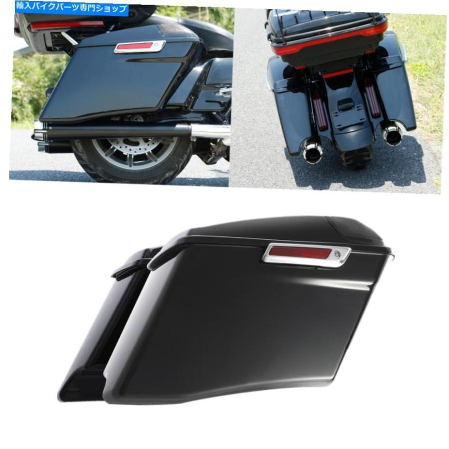 サイドバック 4 \"ハーレーツーリングCVO Road Street Glideスペシャル14-20 19 4\" Stretched Saddlebag For Harley Touring CVO Road Street Glide Spの画像