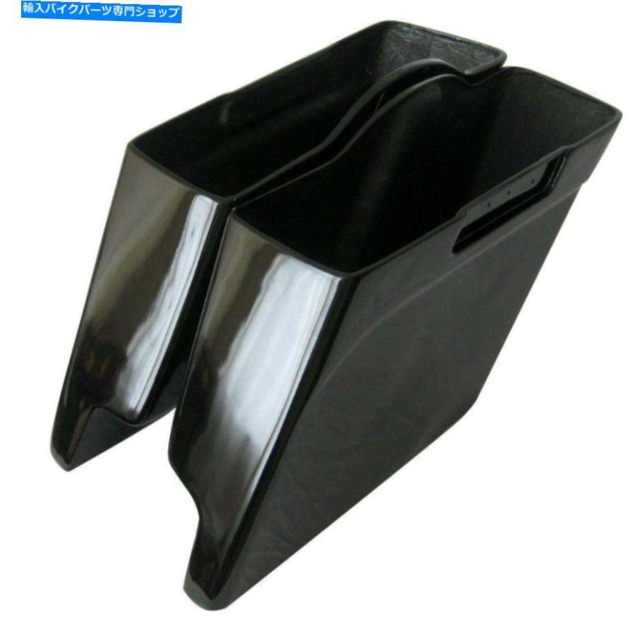 サイドバック ハーレーダビッドソンストレッチサドルバッグ - 4 "延長グラスファイバーが93~2013 HARLEY DAVIDSON STRETCHED SADDLEBAGS - 4" EXTENDE